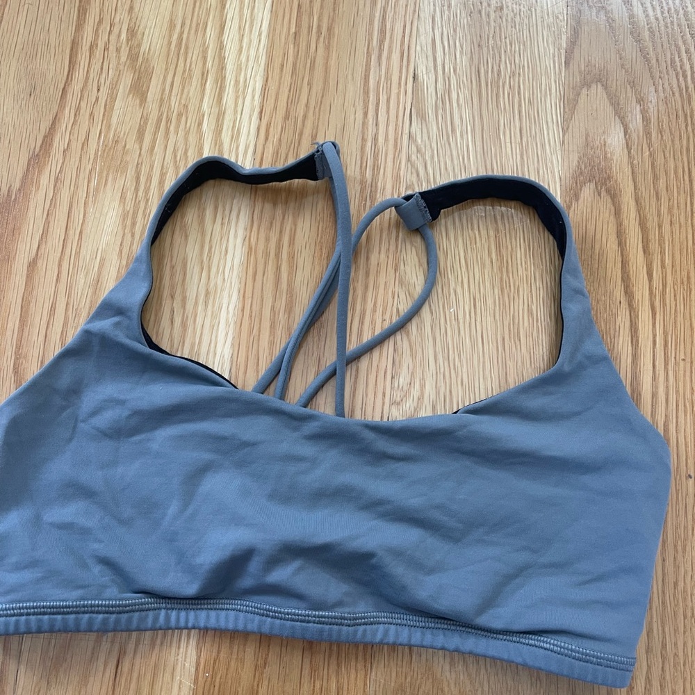 Lululemon free to be Grey bra